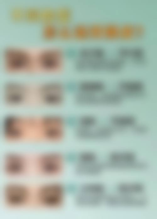 五、重庆铂生医疗美容机构收费价格表